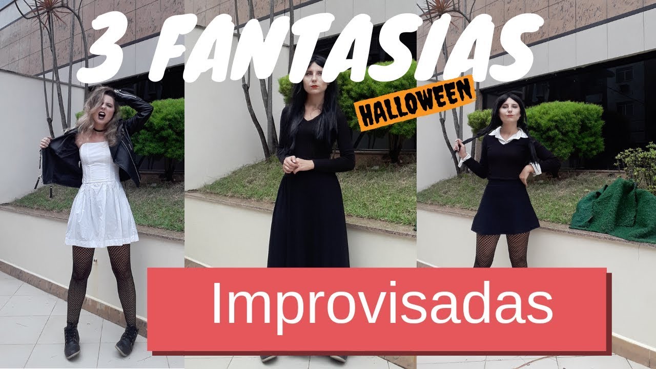 DIY 14 - Halloween- Fantasias improvisadas! 